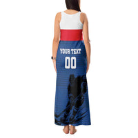 Custom Slovakia Hockey Tank Maxi Dress Go Nasi Chlapci