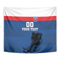 Custom Slovakia Hockey Tapestry Go Nasi Chlapci