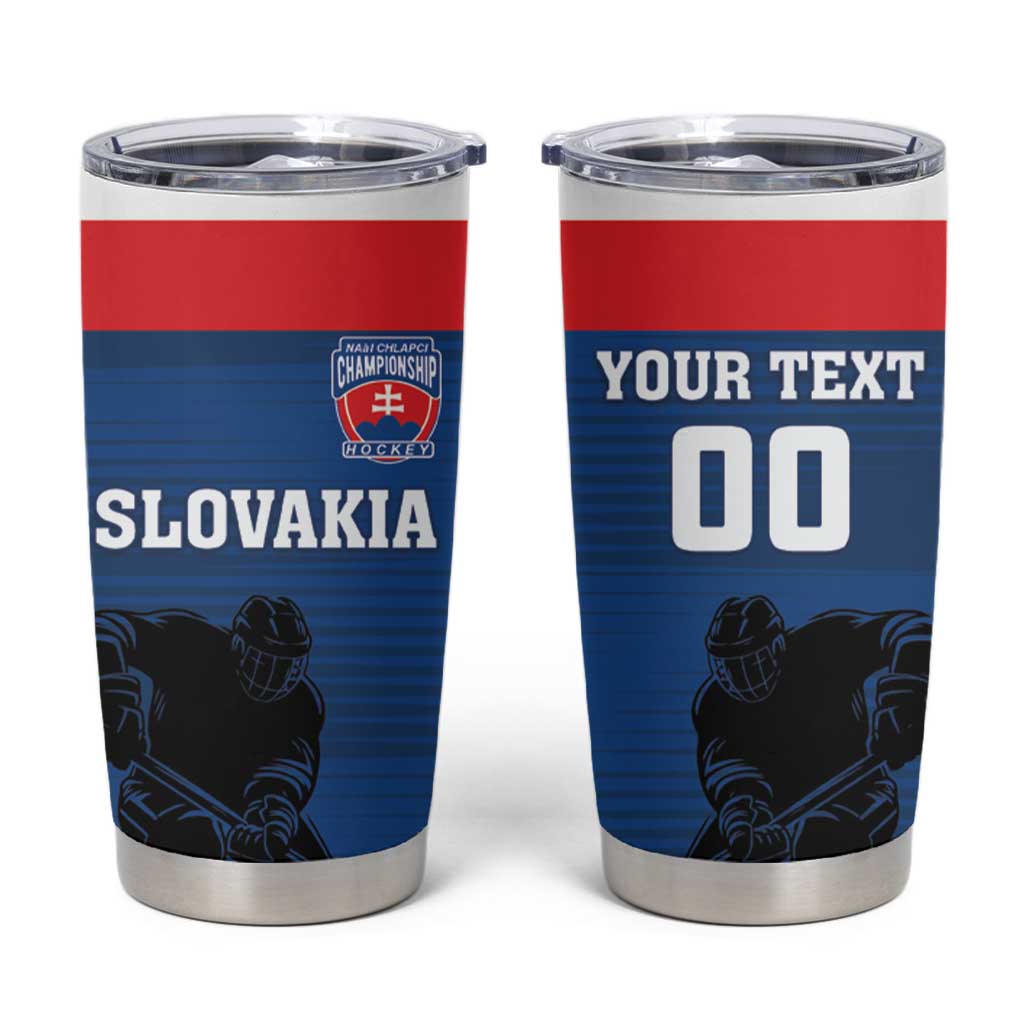 Custom Slovakia Hockey Tumbler Cup Go Nasi Chlapci