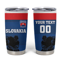Custom Slovakia Hockey Tumbler Cup Go Nasi Chlapci