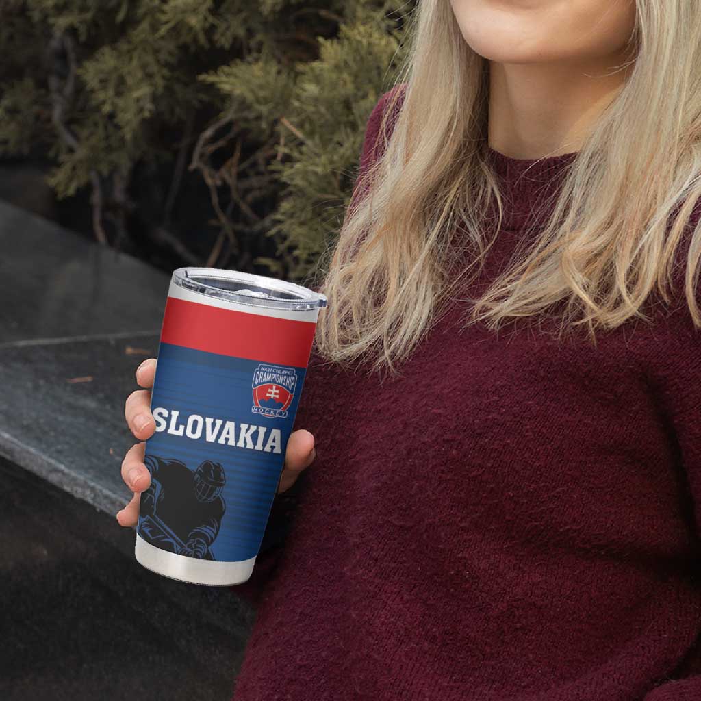 Custom Slovakia Hockey Tumbler Cup Go Nasi Chlapci