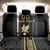 Custom Mexico Football Back Car Seat Cover El Tri Aztec Pattern Back Version