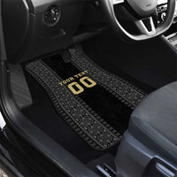 Custom Mexico Football Car Mats El Tri Aztec Pattern Back Version