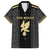 Custom Mexico Football Family Matching Long Sleeve Bodycon Dress and Hawaiian Shirt El Tri Aztec Pattern Back Version