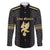 Custom Mexico Football Family Matching Long Sleeve Bodycon Dress and Hawaiian Shirt El Tri Aztec Pattern Back Version