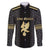 Custom Mexico Football Family Matching Puletasi and Hawaiian Shirt El Tri Aztec Pattern Back Version