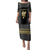 Custom Mexico Football Family Matching Puletasi and Hawaiian Shirt El Tri Aztec Pattern Back Version