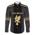 Custom Mexico Football Family Matching Short Sleeve Bodycon Dress and Hawaiian Shirt El Tri Aztec Pattern Back Version
