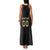 Custom Mexico Football Family Matching Tank Maxi Dress and Hawaiian Shirt El Tri Aztec Pattern Back Version