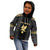 Custom Mexico Football Kid Hoodie El Tri Aztec Pattern Back Version
