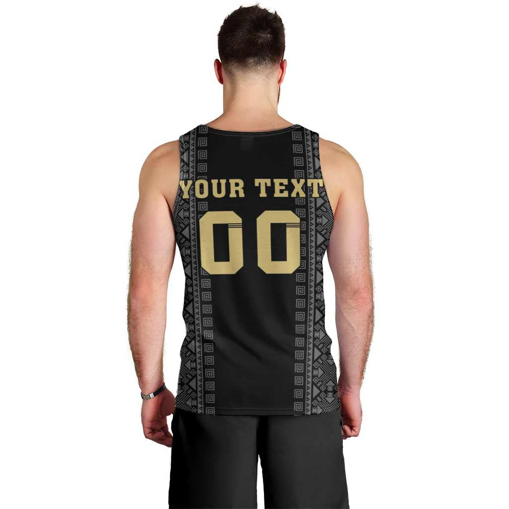 Custom Mexico Football Men Tank Top El Tri Aztec Pattern Back Version