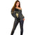 Custom Mexico Football Off Shoulder Sweater El Tri Aztec Pattern Back Version