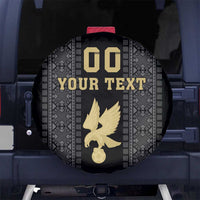 Custom Mexico Football Spare Tire Cover El Tri Aztec Pattern Back Version