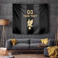 Custom Mexico Football Tapestry El Tri Aztec Pattern Back Version