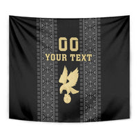 Custom Mexico Football Tapestry El Tri Aztec Pattern Back Version