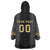 Custom Mexico Football Wearable Blanket Hoodie El Tri Aztec Pattern Back Version