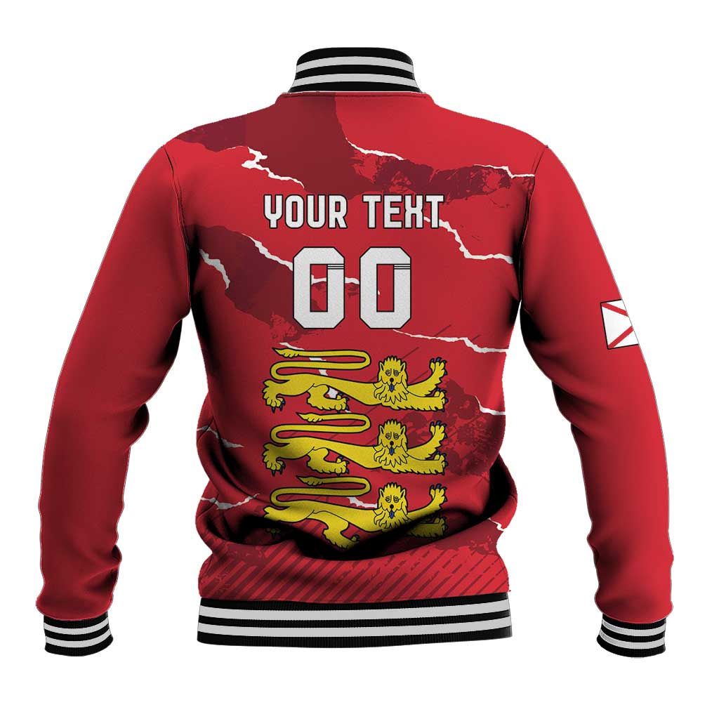 Custom Bailiwick of Jersey Baseball Jacket Sporty Style