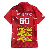 Custom Bailiwick of Jersey Family Matching Mermaid Dress and Hawaiian Shirt Sporty Style