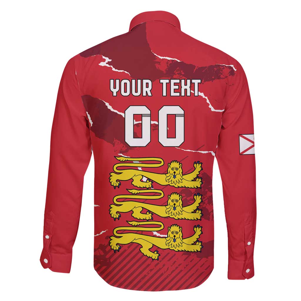 Custom Bailiwick of Jersey Family Matching Short Sleeve Bodycon Dress and Hawaiian Shirt Sporty Style