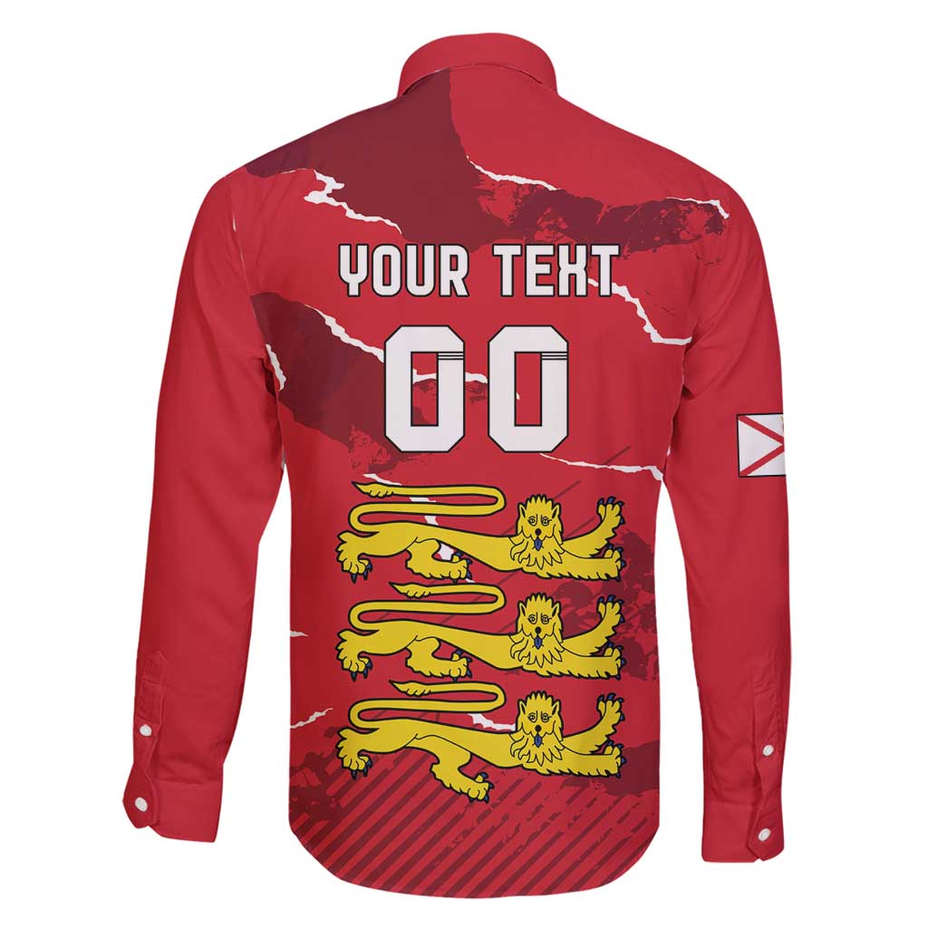 Custom Bailiwick of Jersey Family Matching Summer Maxi Dress and Hawaiian Shirt Sporty Style