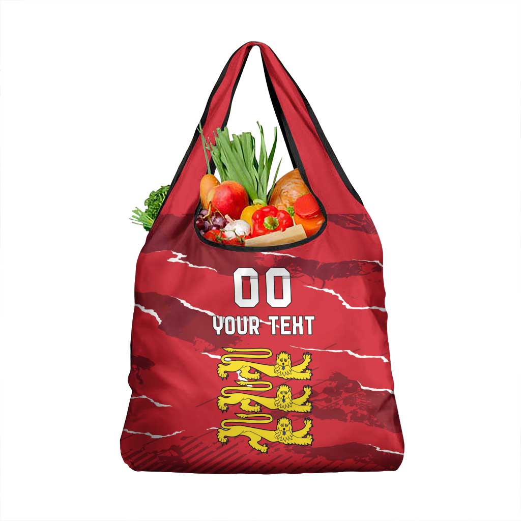 Custom Bailiwick of Jersey Grocery Bag Sporty Style