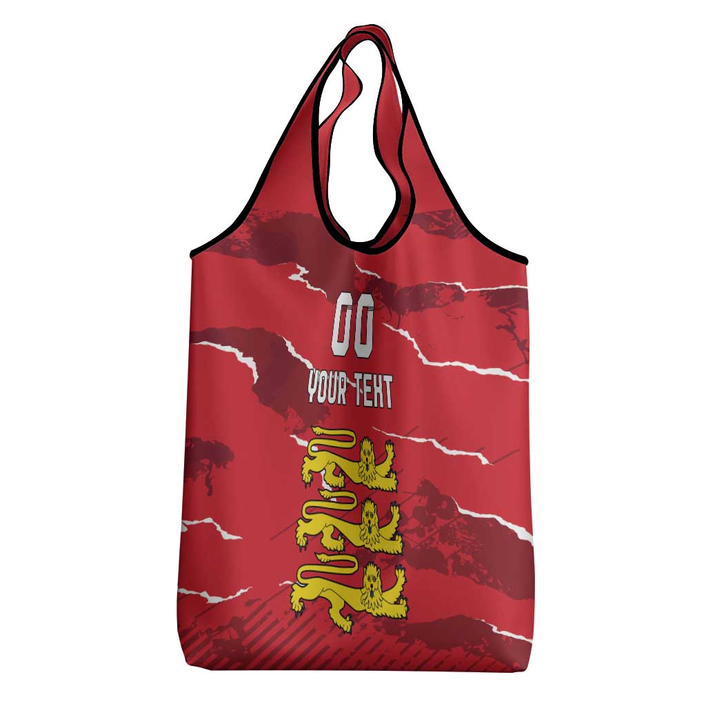 Custom Bailiwick of Jersey Grocery Bag Sporty Style