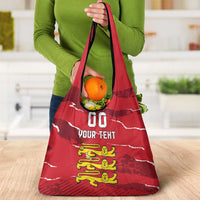 Custom Bailiwick of Jersey Grocery Bag Sporty Style