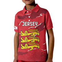 Custom Bailiwick of Jersey Kid Polo Shirt Sporty Style