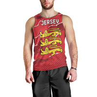 Custom Bailiwick of Jersey Men Tank Top Sporty Style