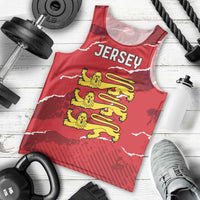 Custom Bailiwick of Jersey Men Tank Top Sporty Style