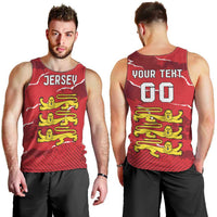 Custom Bailiwick of Jersey Men Tank Top Sporty Style
