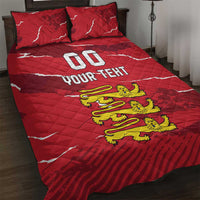 Custom Bailiwick of Jersey Quilt Bed Set Sporty Style