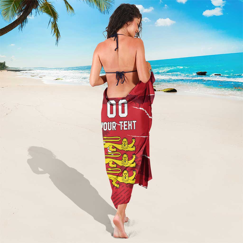 Custom Bailiwick of Jersey Sarong Sporty Style