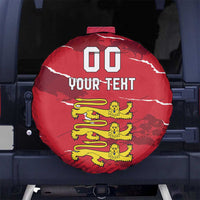 Custom Bailiwick of Jersey Spare Tire Cover Sporty Style