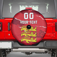 Custom Bailiwick of Jersey Spare Tire Cover Sporty Style