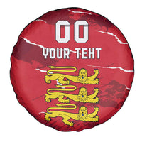 Custom Bailiwick of Jersey Spare Tire Cover Sporty Style