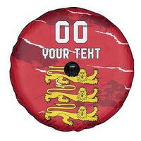 Custom Bailiwick of Jersey Spare Tire Cover Sporty Style