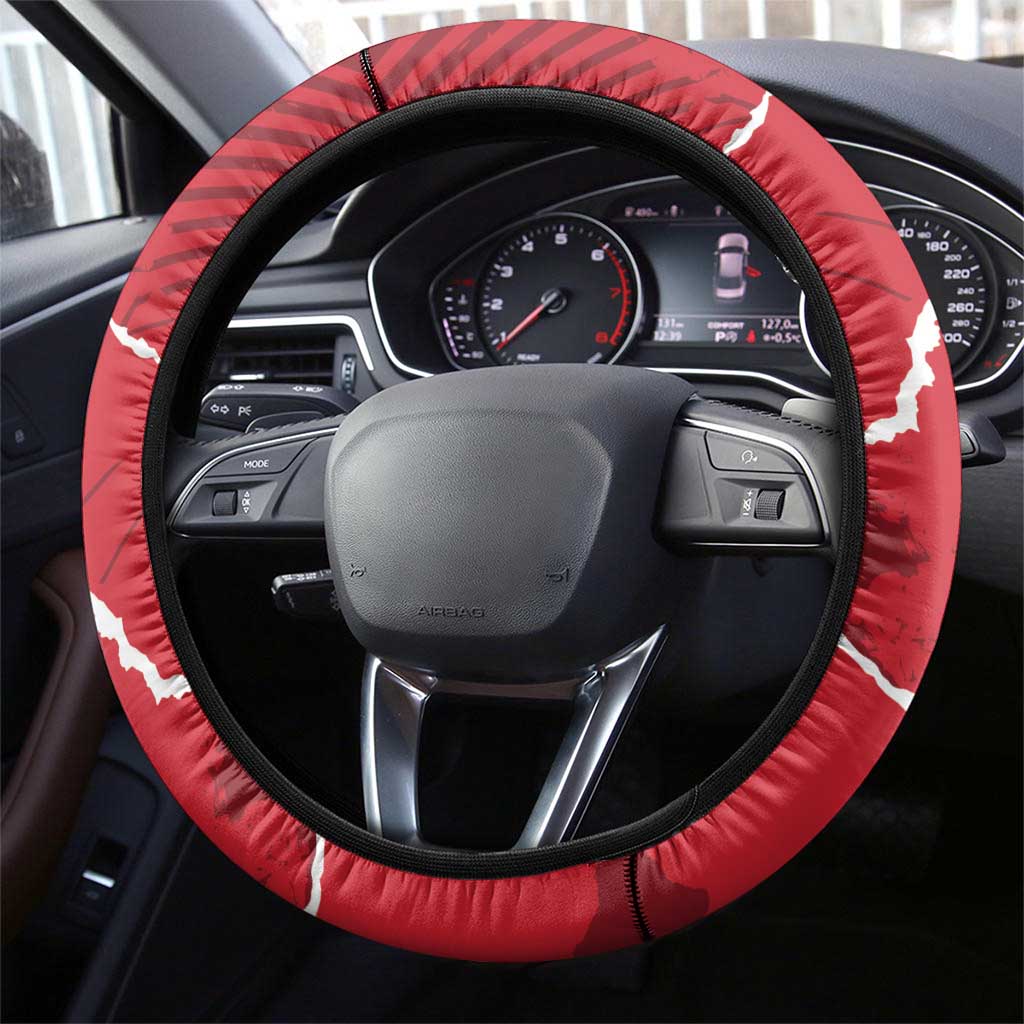 Bailiwick of Jersey Steering Wheel Cover Sporty Style
