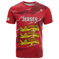 Custom Bailiwick of Jersey T Shirt Sporty Style