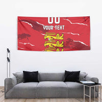 Custom Bailiwick of Jersey Tapestry Sporty Style