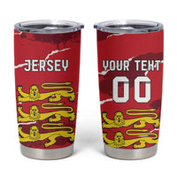 Custom Bailiwick of Jersey Tumbler Cup Sporty Style