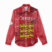 Custom Bailiwick of Jersey Women Casual Shirt Sporty Style