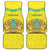 Personalized Kazakhstan Emblem Car Mats Kazakh Pattern