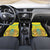 Personalized Kazakhstan Emblem Car Mats Kazakh Pattern