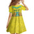 Personalized Kazakhstan Emblem Family Matching Off Shoulder Maxi Dress and Hawaiian Shirt Kazakh Pattern