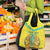 Personalized Kazakhstan Emblem Grocery Bag Kazakh Pattern