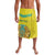 Personalized Kazakhstan Emblem Lavalava Kazakh Pattern