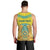 Personalized Kazakhstan Emblem Men Tank Top Kazakh Pattern
