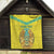 Personalized Kazakhstan Emblem Quilt Kazakh Pattern