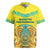 Personalized Kazakhstan Emblem Rugby Jersey Kazakh Pattern